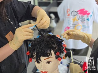안산헤어학원 실무반 수업 들여다보기